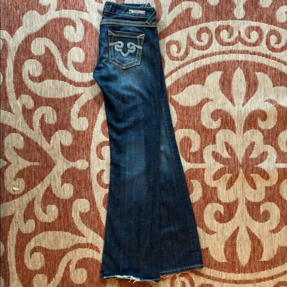 🤩 Barely Boot ReRock for Express Jeans👖👢🤩